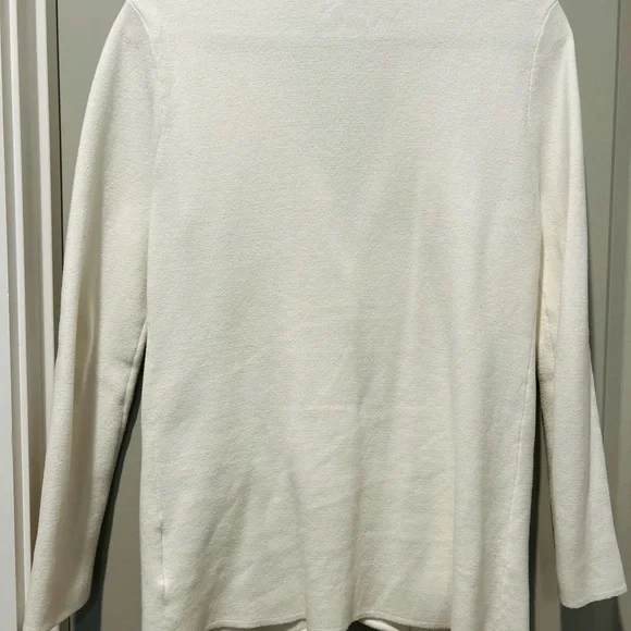 J. Crew Ivory Mercantile Sweater Blazer with Button Detail - Picture 6 of 6